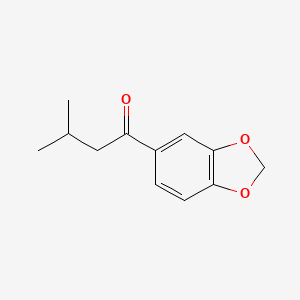 1-(Benzo[d][1,3]dioxol-5-yl)-3-methylbutan-1-one