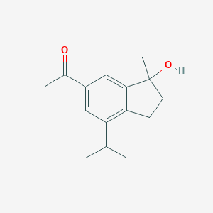 molecular formula C15H20O2 B129895 圆柱烯 CAS No. 158204-49-0