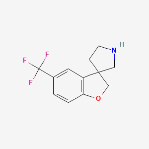 5-(Trifluoromethyl)-2H-spiro[benzofuran-3,3'-pyrrolidine]