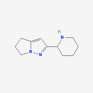 2-(Piperidin-2-yl)-5,6-dihydro-4H-pyrrolo[1,2-b]pyrazole