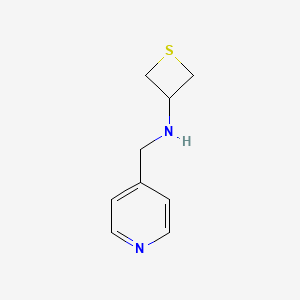 N-(Pyridin-4-ylmethyl)thietan-3-amine