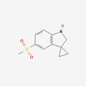 5'-(Methylsulfonyl)spiro[cyclopropane-1,3'-indoline]