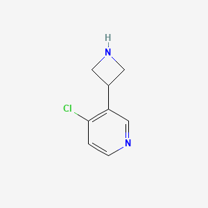 3-(Azetidin-3-yl)-4-chloropyridine