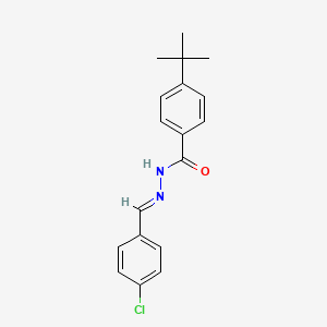 4-(tert-Butyl)-N'-(4-chlorobenzylidene)benzohydrazide