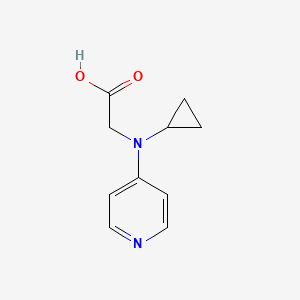 N-Cyclopropyl-N-(pyridin-4-yl)glycine