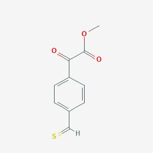 Methyl 2-oxo-2-(4-thioformylphenyl)acetate