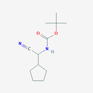 tert-Butyl (cyano(cyclopentyl)methyl)carbamate