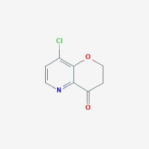 8-Chloro-2,3-dihydro-4H-pyrano[3,2-b]pyridin-4-one