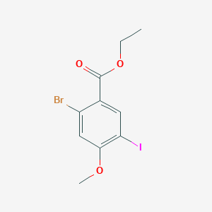 Ethyl 2-Bromo-5-iodo-4-methoxybenzoate