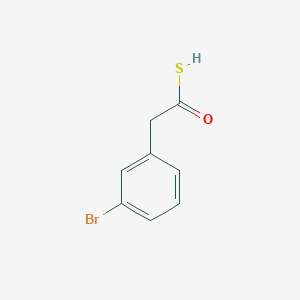 2-(3-Bromophenyl)ethanethioicO-acid