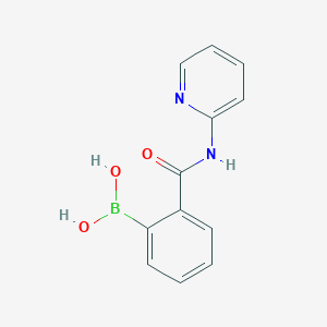 (2-(Pyridin-2-ylcarbamoyl)phenyl)boronic acid