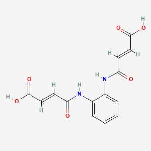3-[2-(3-Carboxy-acryloylamino)-phenylcarbamoyl]-acrylic acid