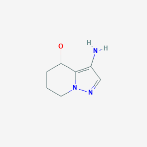 3-Amino-6,7-dihydropyrazolo[1,5-a]pyridin-4(5H)-one