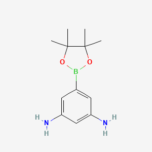 5-(4,4,5,5-Tetramethyl-1,3,2-dioxaborolan-2-yl)benzene-1,3-diamine