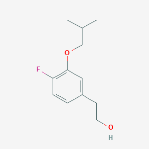 2-(4-Fluoro-3-isobutoxyphenyl)ethanol