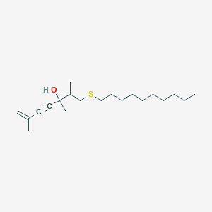 B012990 1-(Decylthio)-2,3,6-trimethyl-6-hepten-4-yn-3-ol CAS No. 102244-23-5