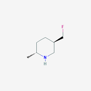 (2R,5R)-5-(Fluoromethyl)-2-methylpiperidine