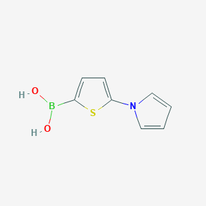 (5-(1H-Pyrrol-1-yl)thiophen-2-yl)boronic acid