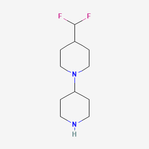 4-(Difluoromethyl)-1,4'-bipiperidine