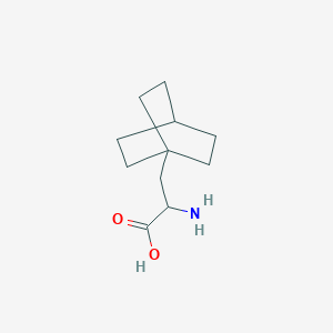 molecular formula C11H19NO2 B12990137 2-Amino-3-(bicyclo[2.2.2]octan-1-yl)propanoic acid 