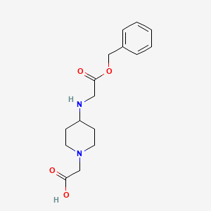 2-(4-((2-(Benzyloxy)-2-oxoethyl)amino)piperidin-1-yl)aceticacid