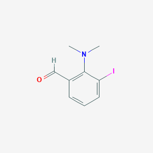 2-(Dimethylamino)-3-iodobenzaldehyde