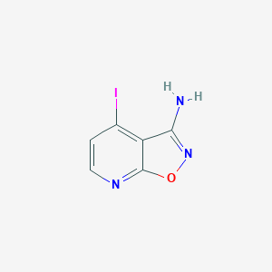 4-Iodoisoxazolo[5,4-b]pyridin-3-amine