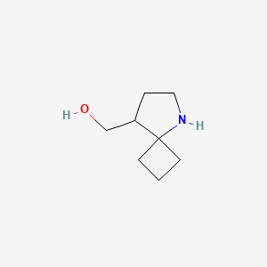 molecular formula C8H15NO B12990222 (5-Azaspiro[3.4]octan-8-yl)methanol 