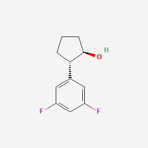 (1R,2S)-2-(3,5-difluorophenyl)cyclopentan-1-ol