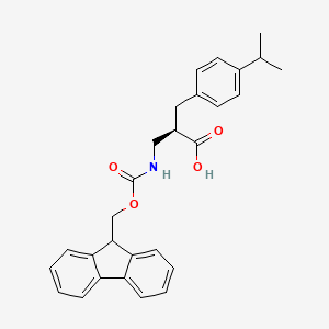 (R)-3-((((9H-Fluoren-9-yl)methoxy)carbonyl)amino)-2-(4-isopropylbenzyl)propanoic acid