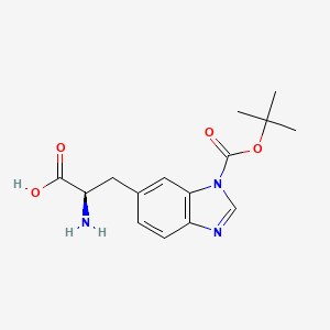 (R)-2-Amino-3-(1-(tert-butoxycarbonyl)-1H-benzo[d]imidazol-6-yl)propanoic acid