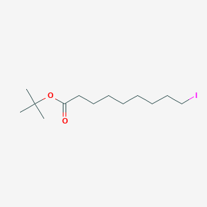 molecular formula C13H25IO2 B12990389 tert-Butyl 9-iodononanoate 