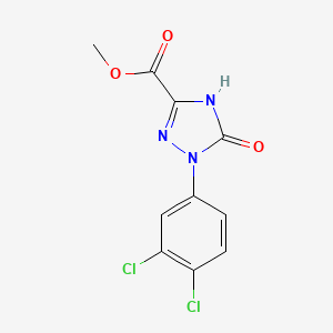 Methyl 1-(3,4-dichlorophenyl)-2,5-dihydro-5-oxo-1H-1,2,4-triazole-3-carboxylate