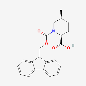 Rel-(2S,5S)-1-(((9H-fluoren-9-yl)methoxy)carbonyl)-5-methylpiperidine-2-carboxylic acid