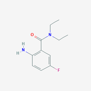 2-amino-N,N-diethyl-5-fluorobenzamide