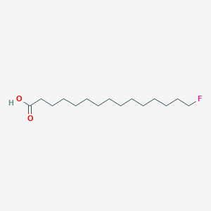 15-Fluoropentadecanoic acid