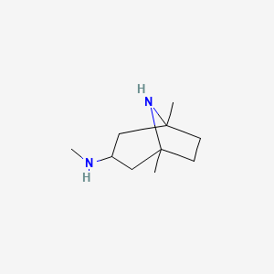 N,1,5-Trimethyl-8-azabicyclo[3.2.1]octan-3-amine