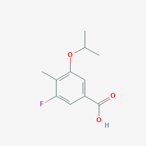 3-Fluoro-5-isopropoxy-4-methylbenzoic acid