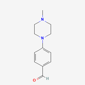 molecular formula C12H16N2O B1299057 4-(4-Methylpiperazin-1-yl)benzaldehyde CAS No. 27913-99-1