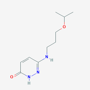 6-((3-Isopropoxypropyl)amino)pyridazin-3-ol