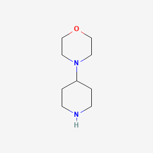 molecular formula C9H18N2O B1299061 4-吗啉代哌啶 CAS No. 53617-35-9