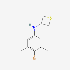 N-(4-Bromo-3,5-dimethylphenyl)thietan-3-amine