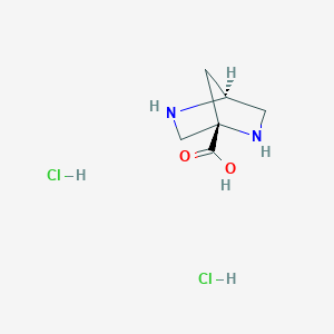 (1S,4S)-2,5-Diazabicyclo[2.2.1]heptane-1-carboxylic acid dihydrochloride