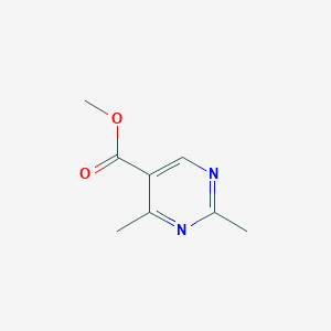 molecular formula C8H10N2O2 B12990634 Methyl 2,4-dimethylpyrimidine-5-carboxylate 