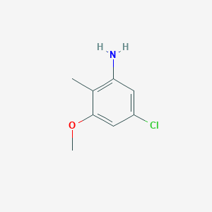 5-Chloro-3-methoxy-2-methylaniline