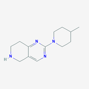 2-(4-Methylpiperidin-1-yl)-5,6,7,8-tetrahydropyrido[4,3-d]pyrimidine