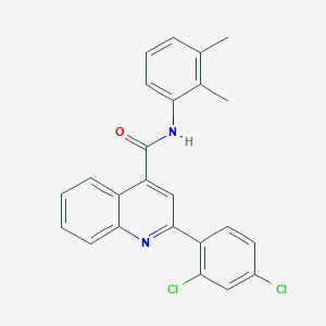 2-(2,4-dichlorophenyl)-N-(2,3-dimethylphenyl)quinoline-4-carboxamide