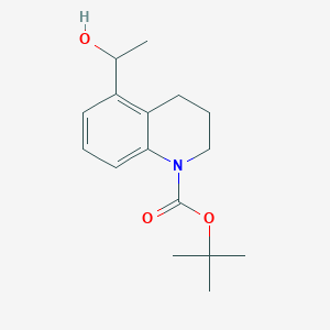 tert-Butyl 5-(1-hydroxyethyl)-3,4-dihydroquinoline-1(2H)-carboxylate