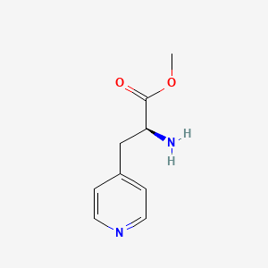 Methyl (S)-2-amino-3-(pyridin-4-yl)propanoate