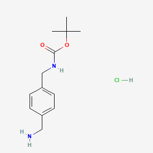 tert-Butyl 4-(aminomethyl)benzylcarbamate hydrochloride